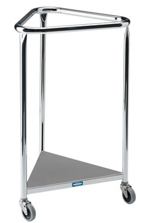 Peidgo_Chrome_Plated_Linen_Hamper